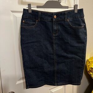 Mixit Dark Blue Denim Skirt